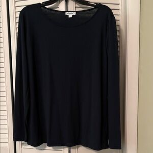 Classic Dark Green Long Sleeve Top